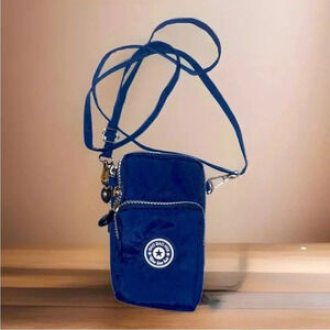 BAO BAO HUI Crossbody Women 7x4 Blue Purse Wallet Travel Bag W 3 Compartments